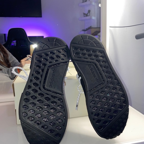 Black adidas HU NMDs - Picture 5 of 5